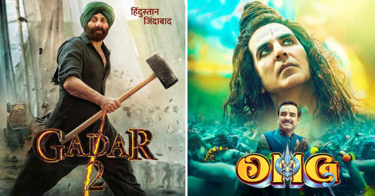 Record-Breaking Box Office Run: Gadar 2 and OMG 2 Dominate Theaters in Unprecedented Clash